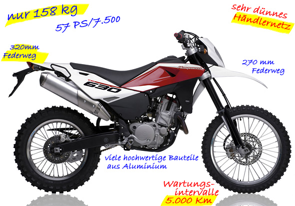 Husqvarna TE630 Enduro