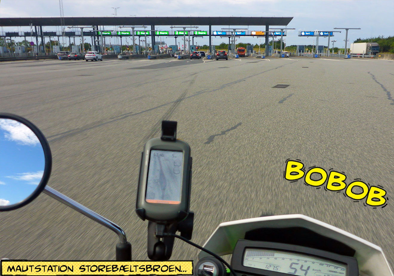 Mautstelle an der Storebæltsbroen