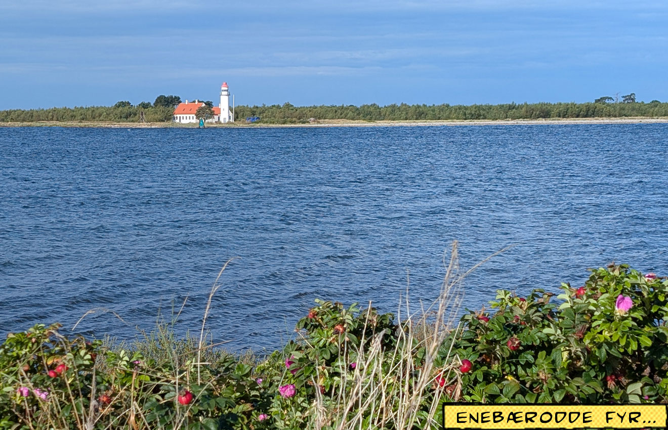 Der Leuchtturm Enebærodde Fyr