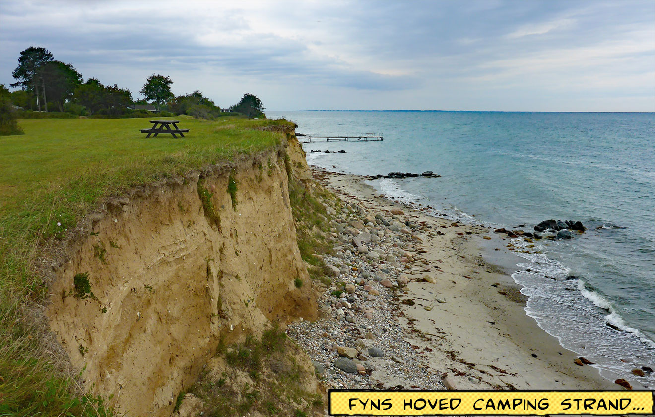 Steilküste auf Fünen